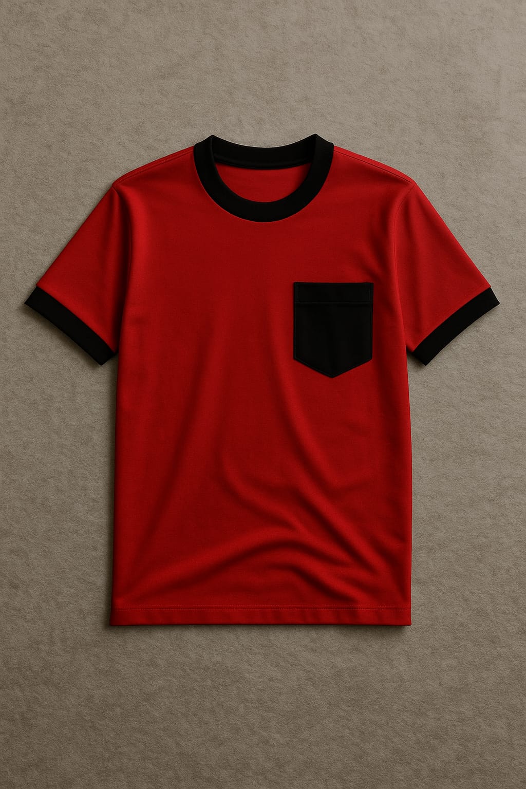 Pocket Cover Neck T-shirts