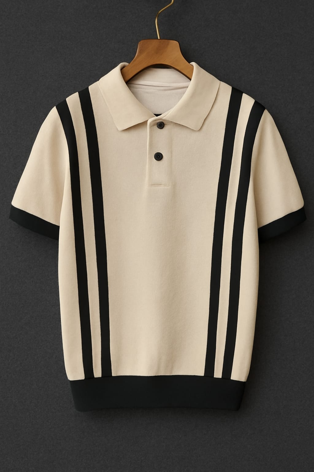 Classic Striped Polo