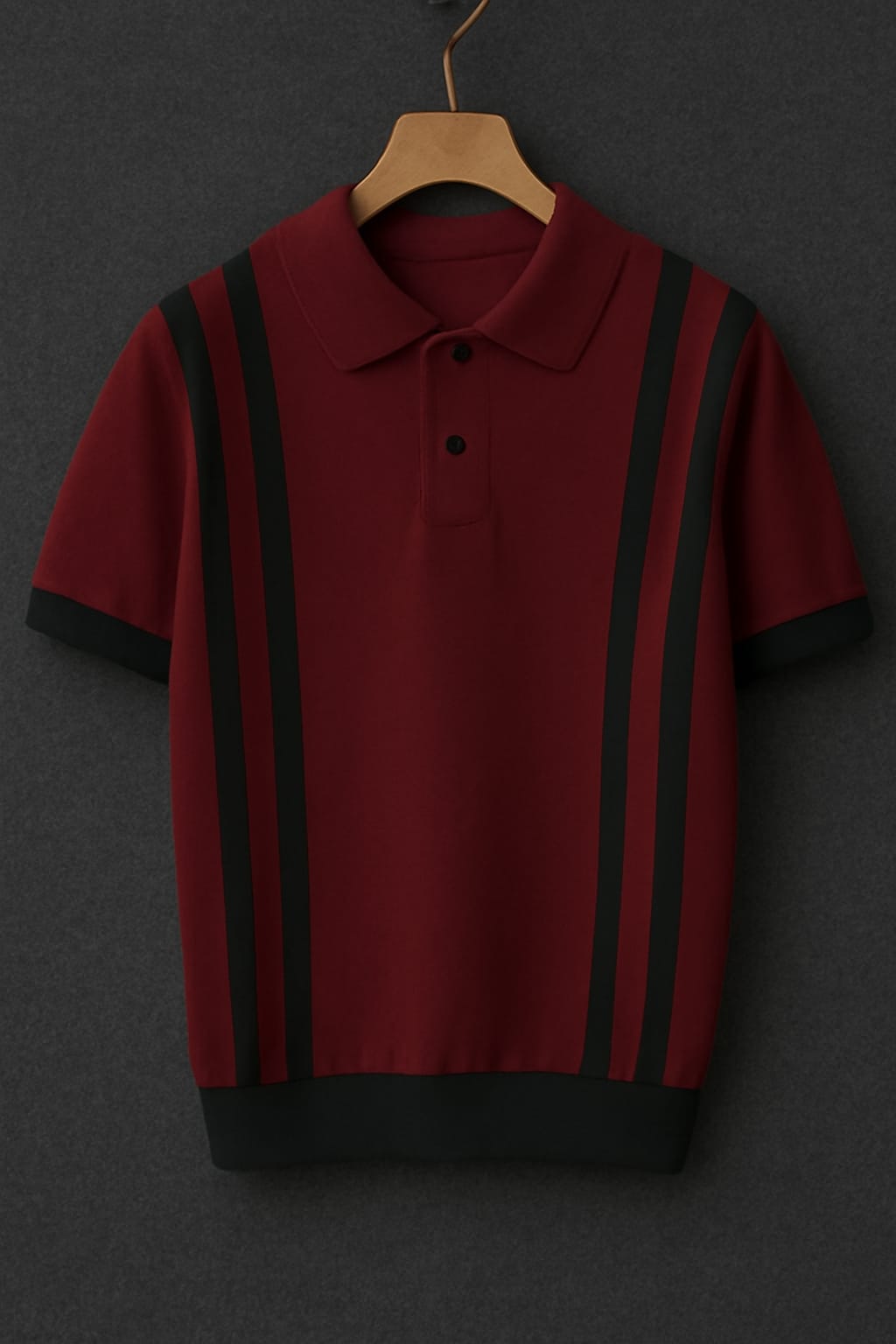 Classic Striped Polo