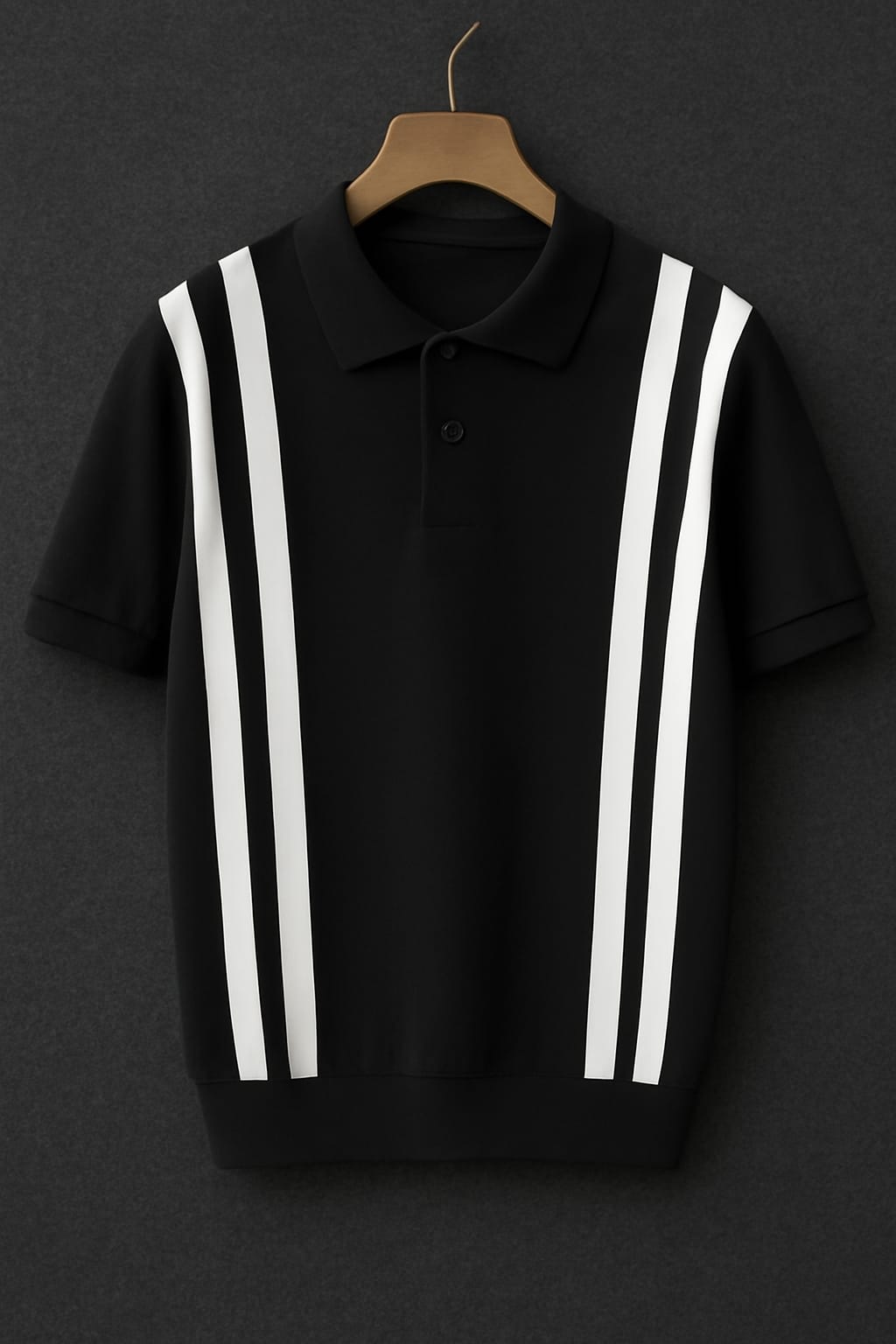 Classic Striped Polo